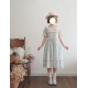 Miss Point Goose's Flower Basket Square Collar JSK(Reservation/3 Colours/Full Payment Without Shipping)